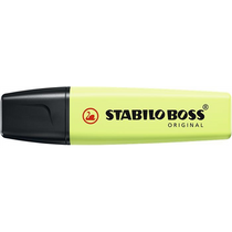 Szövegkiemelő, 2-5 mm, STABILO "BOSS original Pastel", harmatos lime