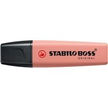 Szövegkiemelő, 2-5 mm, STABILO "BOSS original NatureCOLORS", vörösbarna