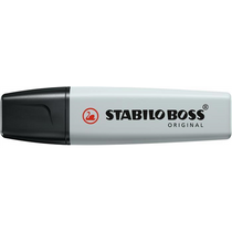 Szövegkiemelő, 2-5 mm, STABILO "BOSS original Pastel", poros szürke