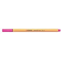 Tűfilc, 0,4 mm, STABILO "Point 88", neon rózsaszín