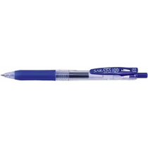 Zseléstoll ZEBRA Sarasa Clip Retractable nyomógombos 0,5 mm kék