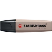 Szövegkiemelő, 2-5 mm, STABILO "BOSS original NatureCOLORS", melegszürke