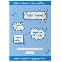 ICO ISKOLAI ÜZENŐ-ÉS JEGYZETFÜZET BLUE 32 LAP A/5
