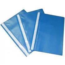 Pvc gyorsfűző Office 21 A/4 kék 50db/csomag