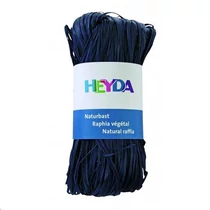Raffia HEYDA 50g természetes anyagból tengerkék  204887793