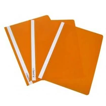 Gyorsfűző OFFICE 21 A/4 PVC narancs
