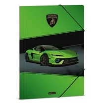 Gumis mappa ARS UNA A/4 Lamborghini zöld