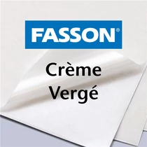 Öntapadó papír A/4 prégelt krém 