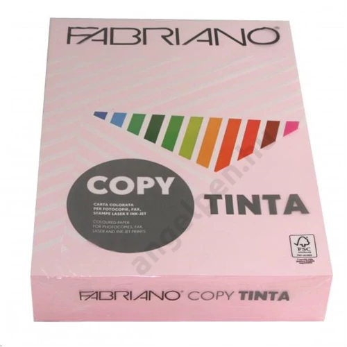 Sz.fénymásolópapír FABRIANO A/4 80g (500ív/csg) pasztell világosrózsa  66021297 (25)