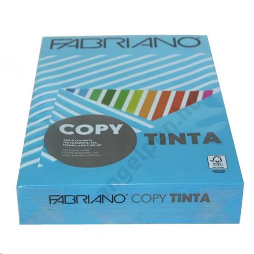 Sz.fénymásolópapír FABRIANO A/4 80g (500ív/csg) élénk pávakék  68821297 (77)