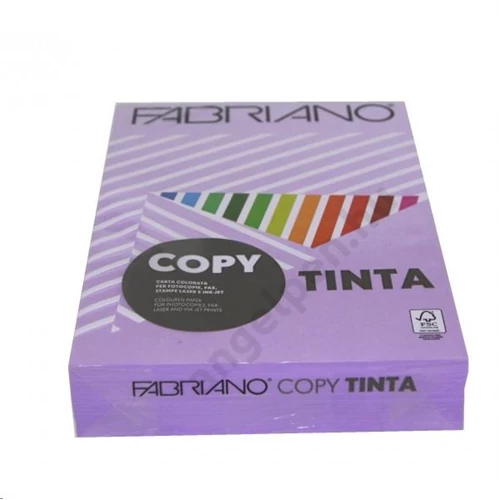 Sz.fénymásolópapír FABRIANO A/4 80g (500ív/csg) élénk akáclila Violetta  68721297 (86)
