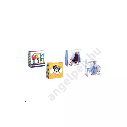 Dísztasak ARGUS (16x16x7,5) DT2 Mickey, Minnie,Frozen  vegyes minta 7726-0690,1,4,5