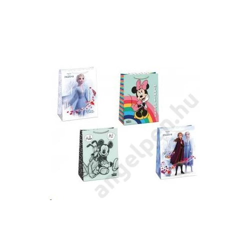 Dísztasak ARGUS  (29x38x12)DT8 Mickey, Minnie,Frozen vegyes minta  7786-0690,1,2,5