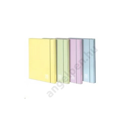Gumis mappa BLASETTI One Color A/4 (1,2cm) Pastell  7190