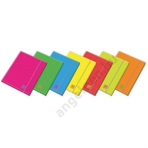 Gumis mappa BLASETTI One Color Fluo A/4 /1,2 cm/ 7734