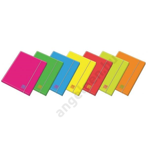Gumis mappa BLASETTI One Color Fluo A/4 /1,2 cm/ 7734