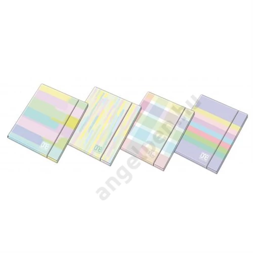 Gumis mappa Blasetti One Color A/4 /1,2 cm/ Pastelplus 7748