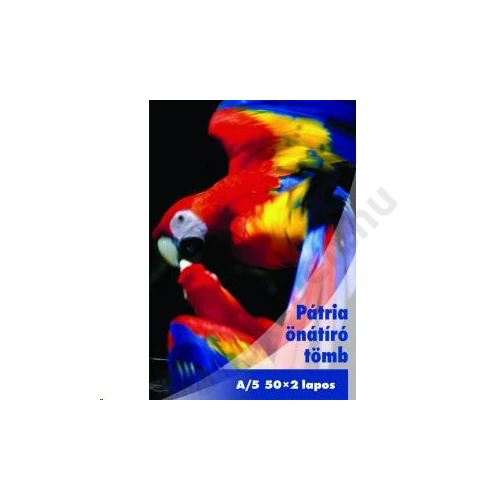 Önátíró PÁTRIA Papagáj A/5 (50x2pld)
