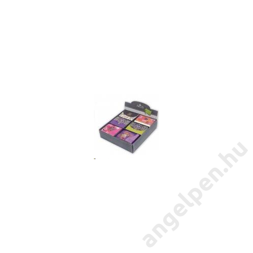 Jegyzettömb ARGUS (10x7,5) 80lap mágnessel záródó vegyes 24db/disp (darab ár!)  1150-0007