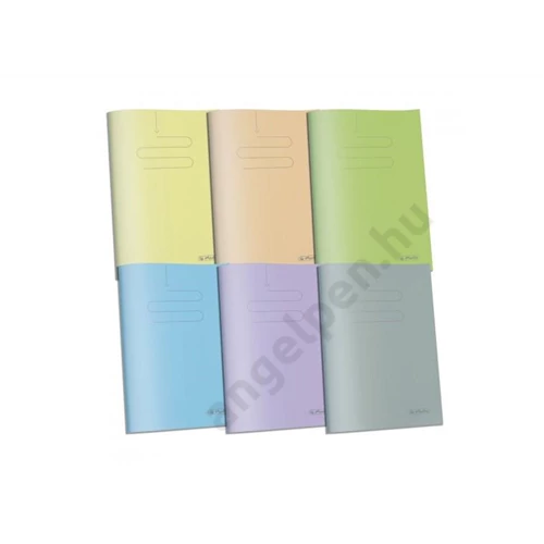 Herlitz füzet A4/80-60 PP sima többszínű