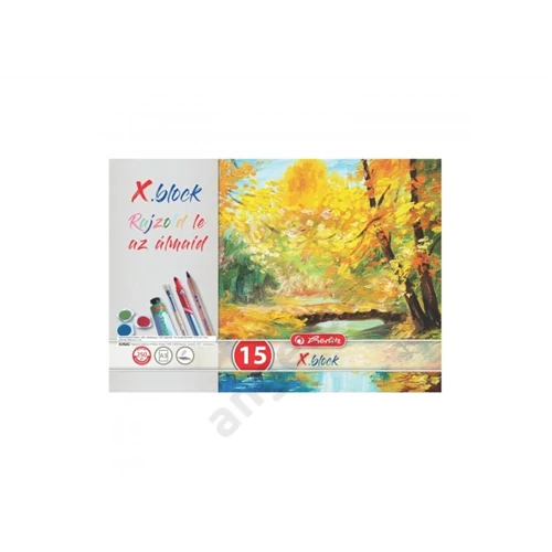 Herlitz rajzkarton-blokk A3/15 ív 250g