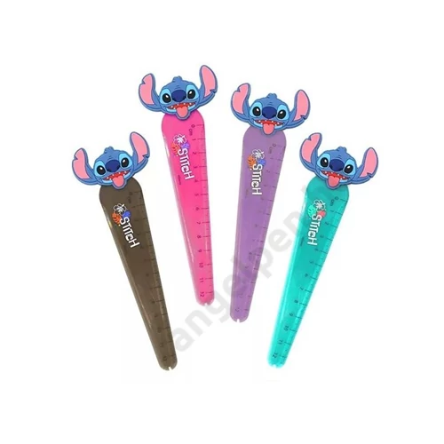 Vonalzó 12cm Disney Stitch 16db/doboz 91385PTR