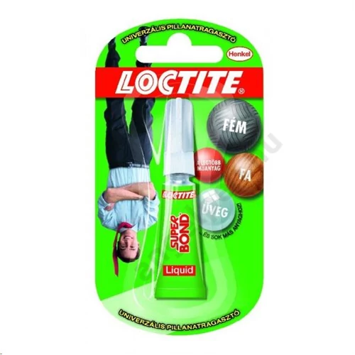 Pillanatragasztó Super BOND LOCTITE IHSBH 3g-os