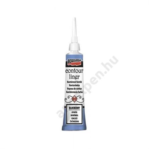 Kontúrozó festék 20 ml áfonya