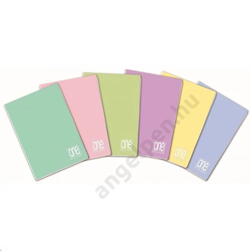 Füzet BLASETTI One Color Pastell A/4 80g 42lap kockás  6579