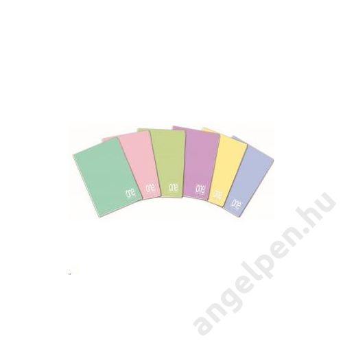 Füzet BLASETTI One Color Pastell A/4 80g 42lap vonalas  6580