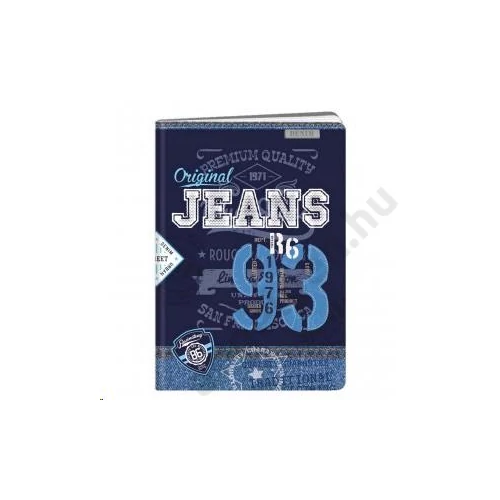 Füzet ARGUS A/4 40lap Original Jeans vonalas  1582-0288-1