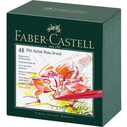 Faber-Castell Pitt művész filc B 48db-os készlet