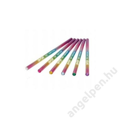 Grafit ceruza BENSIA radír nélküli kerek Shine