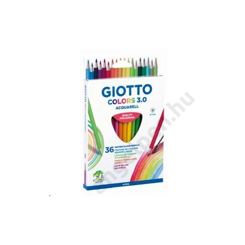 Színes ceruza 36/klt GIOTTO Colors 3.0 akvarell 277300