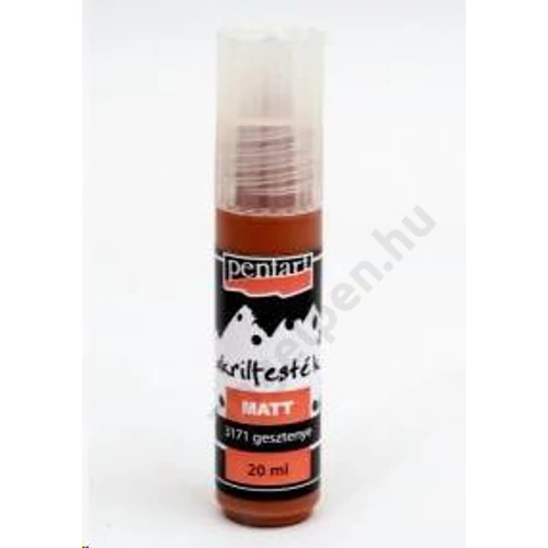 Matt akrilfesték 20 ml gesztenye