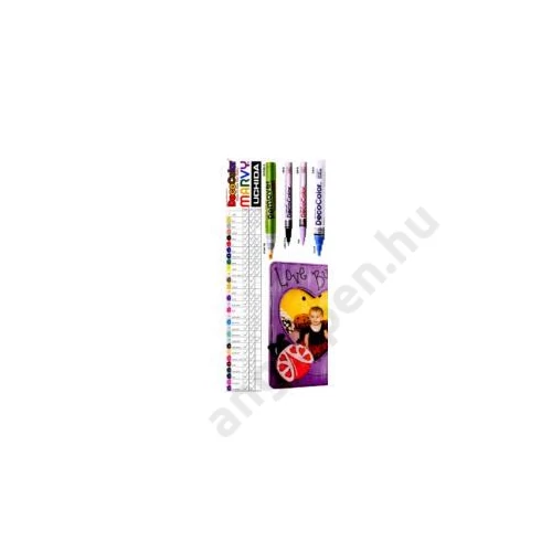 Lakkfilc Extra Fine 12db citrom 140S Marvy