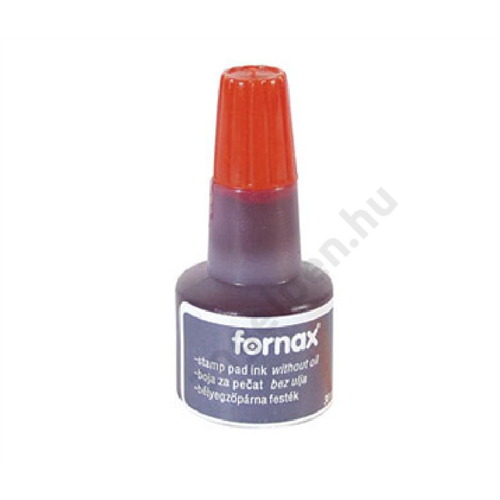 Bélyegzőfesték 30 ml, Fornax piros