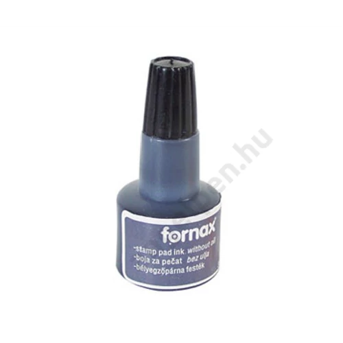 Bélyegzőfesték 30 ml, Fornax fekete