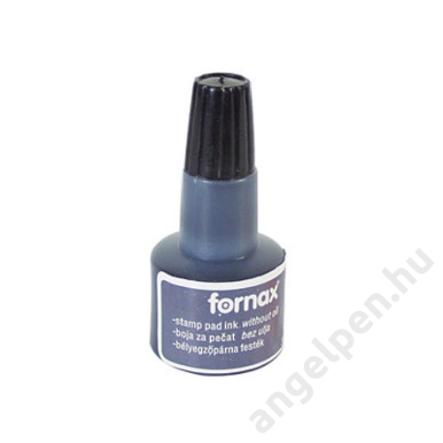 Bélyegzőfesték 30 ml, Fornax fekete
