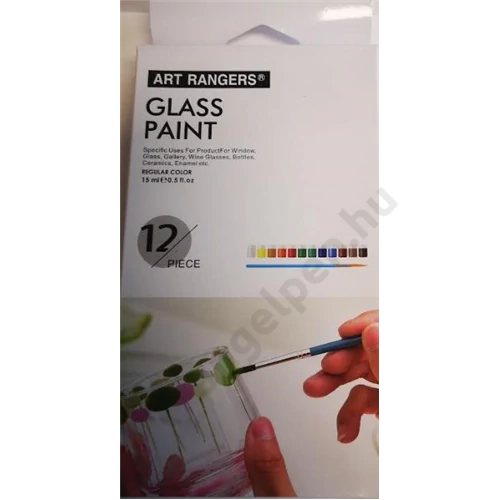 Üvegfesték készlet 15ml 12 szín