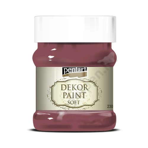 Dekor krétafesték 230 ml burgundi vörös
