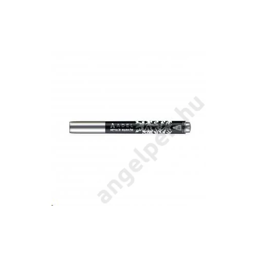 Marker ADEL jumbo metallic (4,6mm) kerekített végű ezüst 2201000070