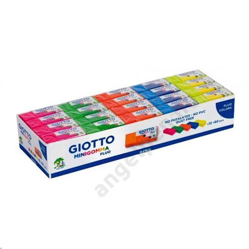Radír Minigomma FLUO Giotto 60 db-os
