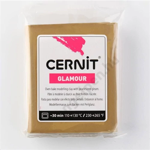 Cernit süthető gyurma GLAMOUR, 56 g - óarany