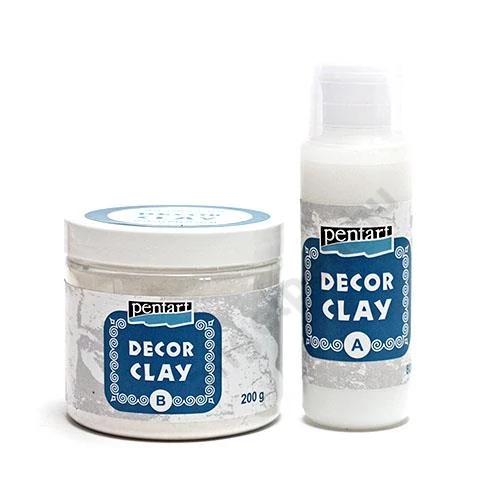 Decor clay szett 200 g + 80 ml 