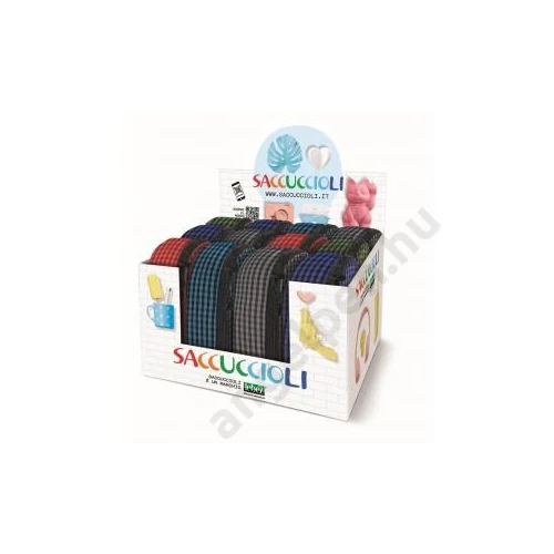 Tolltartó LEBEZ Basic A. squares ovális, kockás 5 klf. Szín 81250