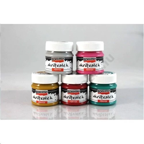 Fényes akrilfesték 50 ml magenta