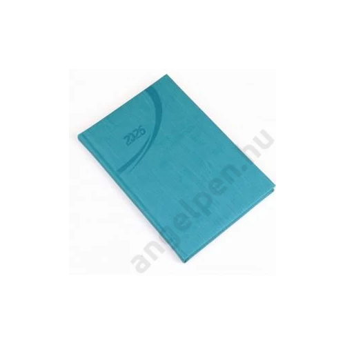 Heti agenda+napló REALSYSTEM B/5 2026 FASHION türkiz 05