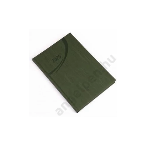 Heti agenda+napló REALSYSTEM B/5 2026 FASHION zöld 08
