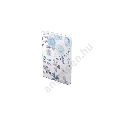 Heti agenda TOPTIMER F012 B/6 2026 JOY FLEXI F005 kék rózsa